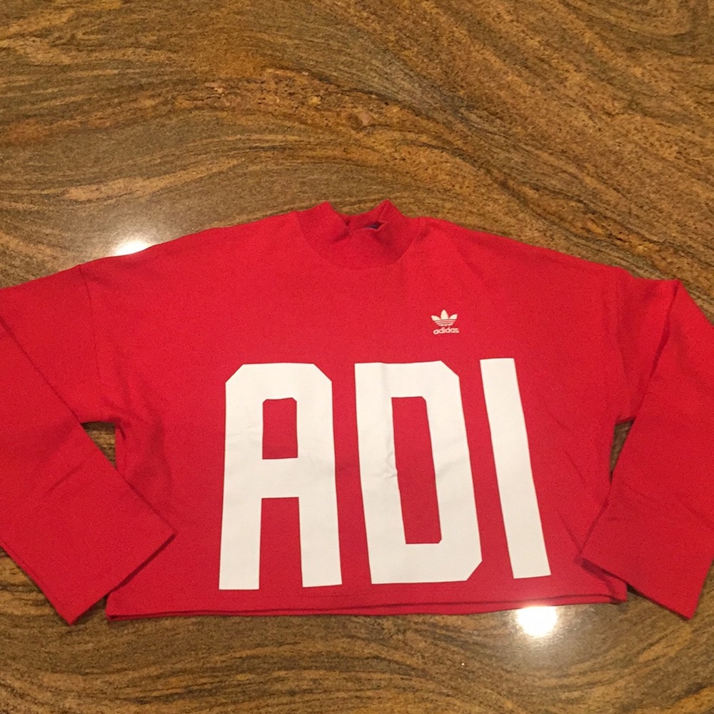 Never used Adidas cropped sweater